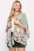 Mixed Prints Kimono - Roaming Gypsy Boutique