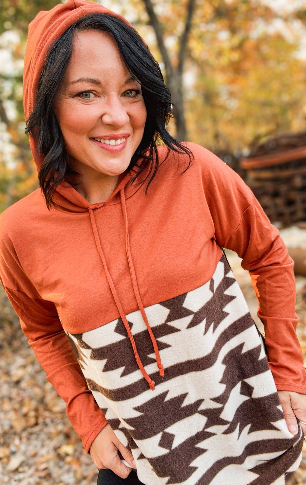 Moab Dream Hooded Top - Roaming Gypsy Boutique