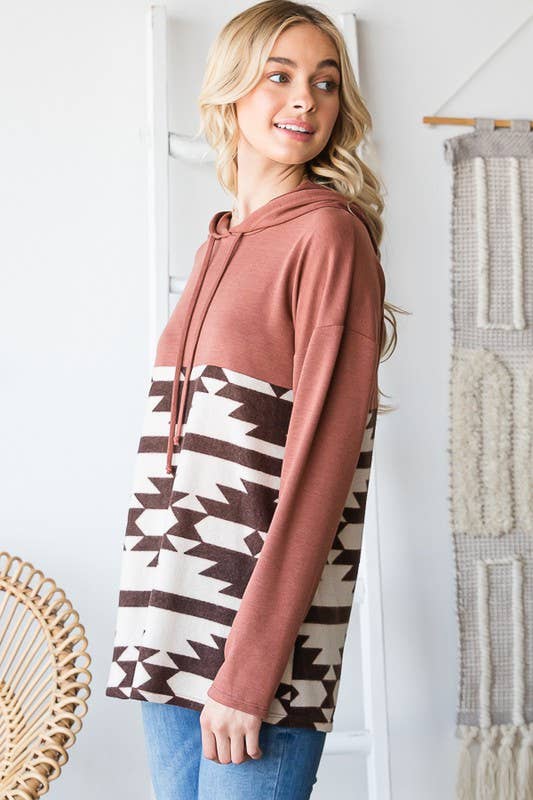 Moab Dream Hooded Top - Roaming Gypsy Boutique