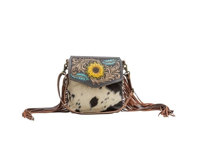 Myra Rim Hand - Tooled Bag - Roaming Gypsy Boutique