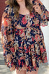 Navy Night Botanicals Dress - Roaming Gypsy Boutique