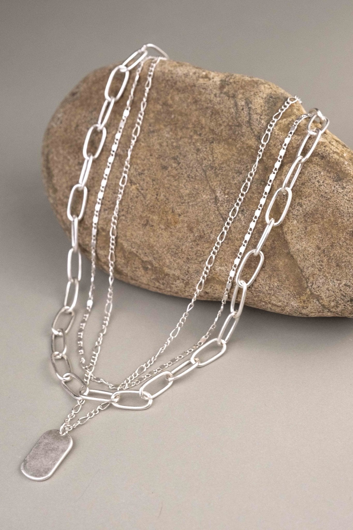 Olympus Linked Necklace - Roaming Gypsy Boutique