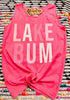 Pink Lake Bum Tank - Roaming Gypsy Boutique