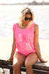 Pink Lake Bum Tank - Roaming Gypsy Boutique