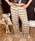 Ranch Racin Checkered Pant - Roaming Gypsy Boutique