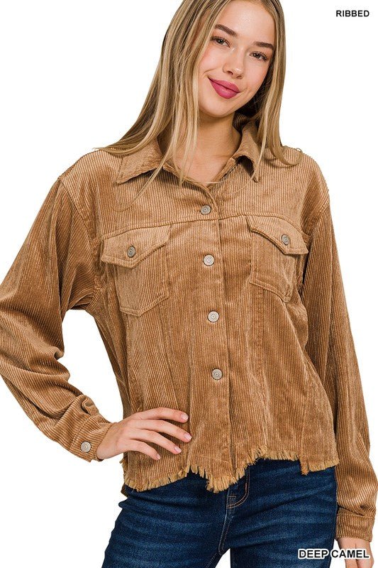 Ranchy Cropped Jacket - Roaming Gypsy Boutique