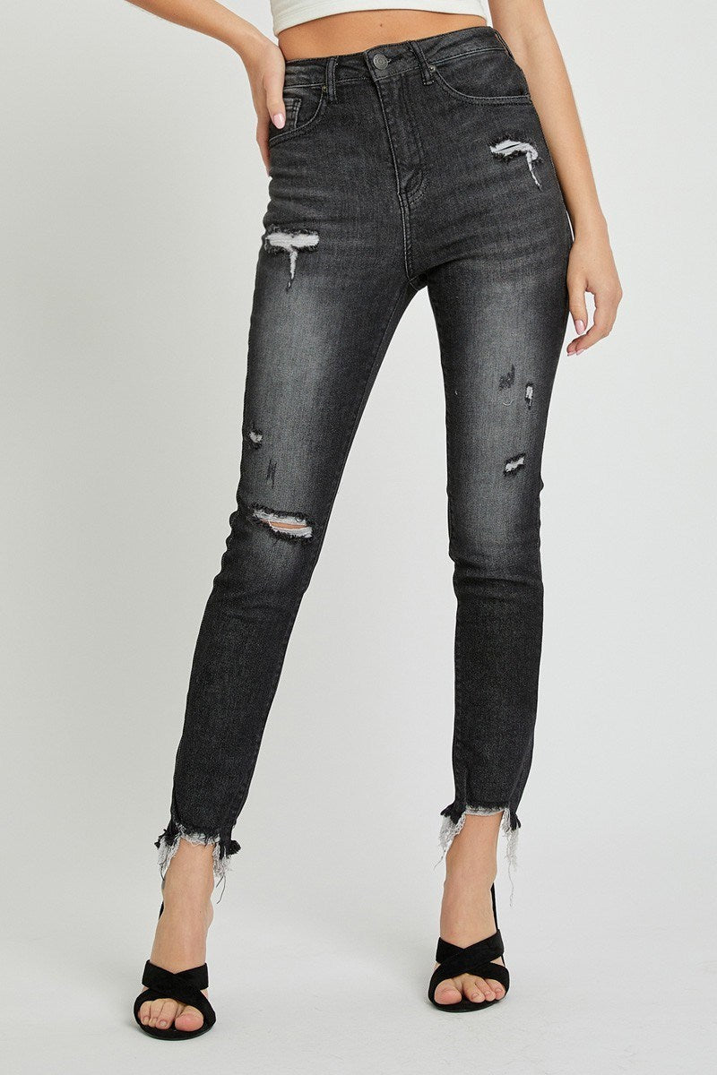 Rebel Lover Risen Skinny Jean - Roaming Gypsy Boutique