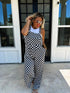 Retro Checker Overalls - Roaming Gypsy Boutique