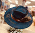 Rich Azul Flora Widebrim - Roaming Gypsy Boutique