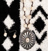 Ridgeland Circle Squash Cord Necklace & Earring Set - Roaming Gypsy Boutique