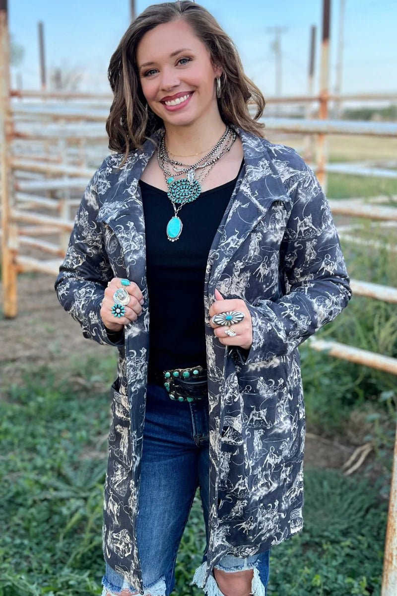 Rodeo Road Jacket - Roaming Gypsy Boutique