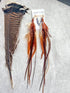 Saco Feather Earrings - Roaming Gypsy Boutique