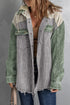 Snap Front Hooded Corduroy Shacket - Roaming Gypsy Boutique