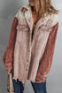 Snap Front Hooded Corduroy Shacket - Roaming Gypsy Boutique