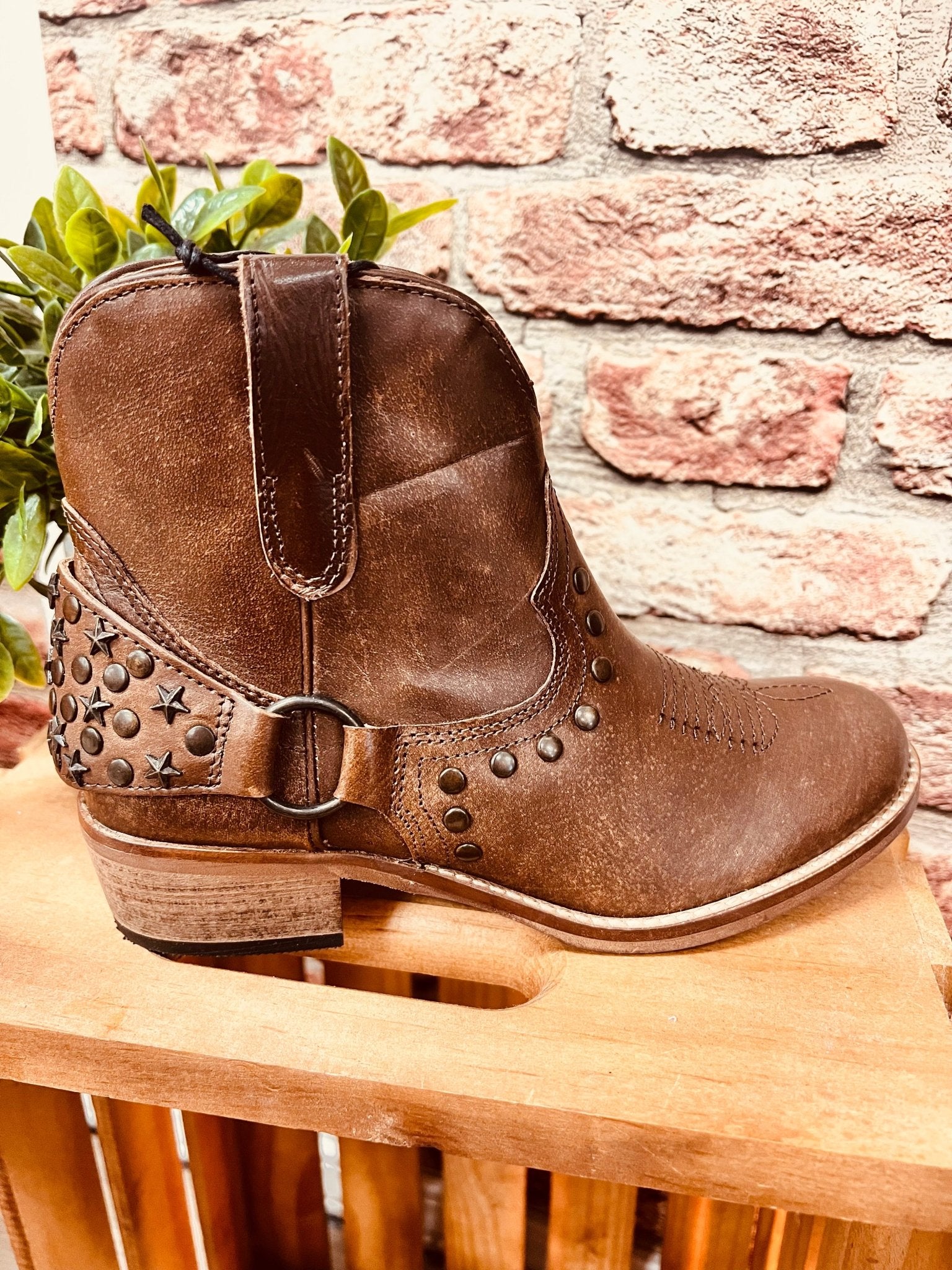 Soul Searcher Bootie - Roaming Gypsy Boutique