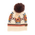 Southwestern Faux Fur Pom C.C Beanie - Roaming Gypsy Boutique