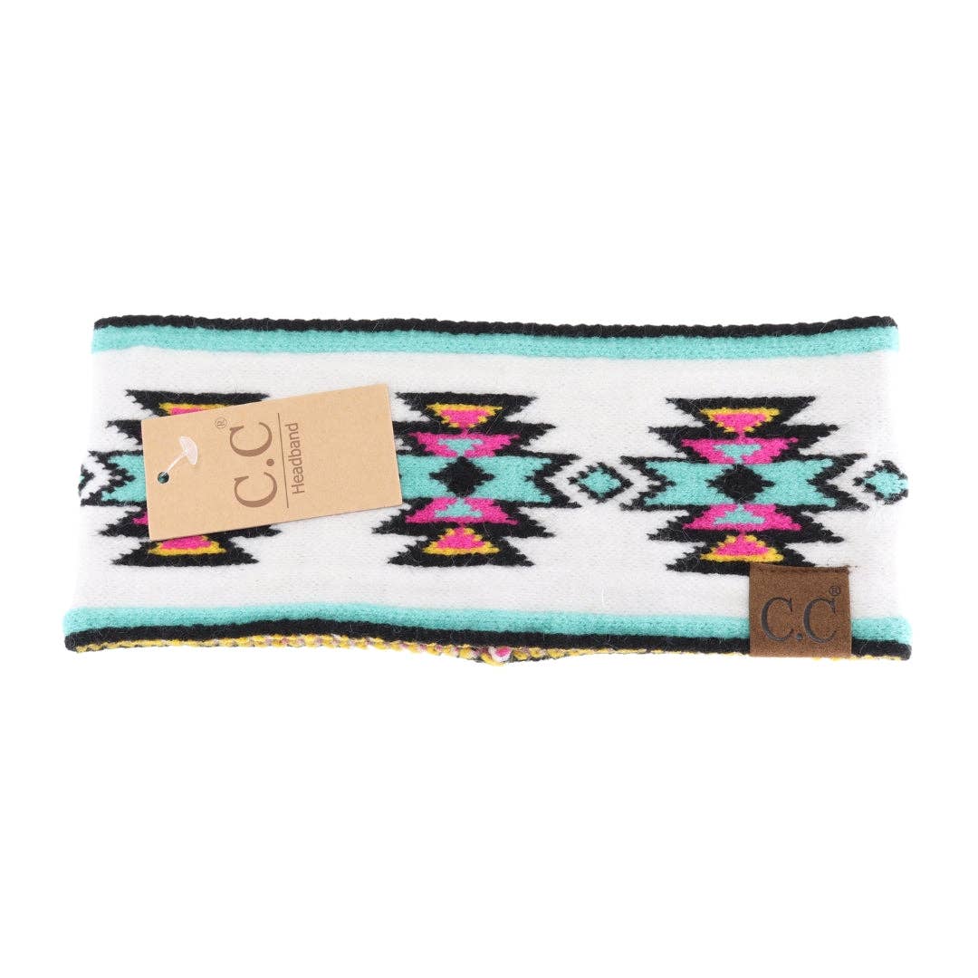 Southwestern Pattern Head Wrap - Roaming Gypsy Boutique