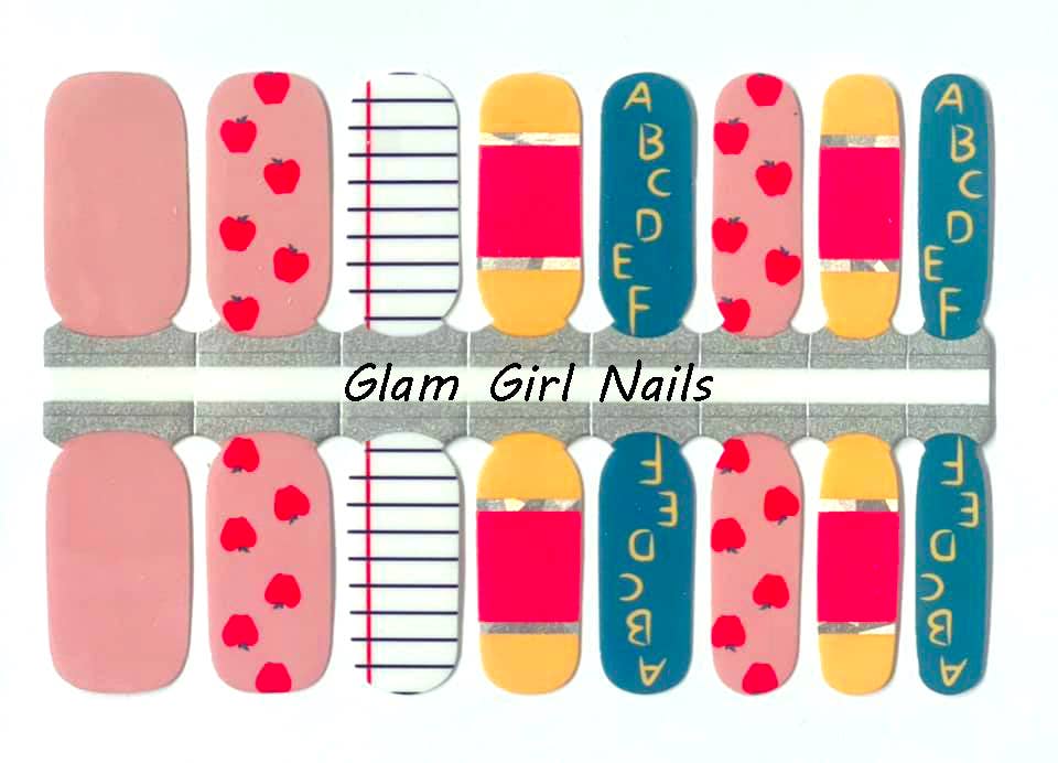 Teacher's Pet Nail Wraps - Roaming Gypsy Boutique