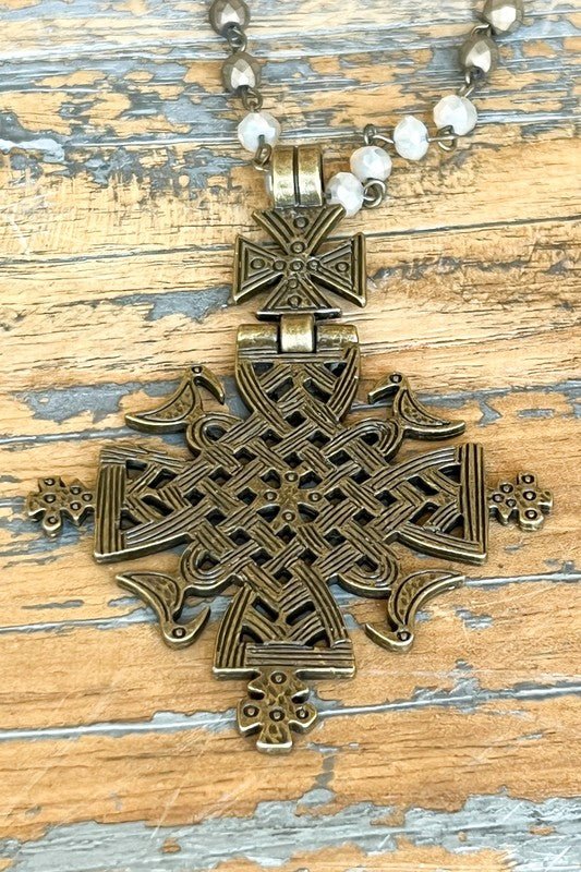 Templar Necklace - Roaming Gypsy Boutique