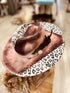 The Leopard Dolly Wide Brim - Roaming Gypsy Boutique