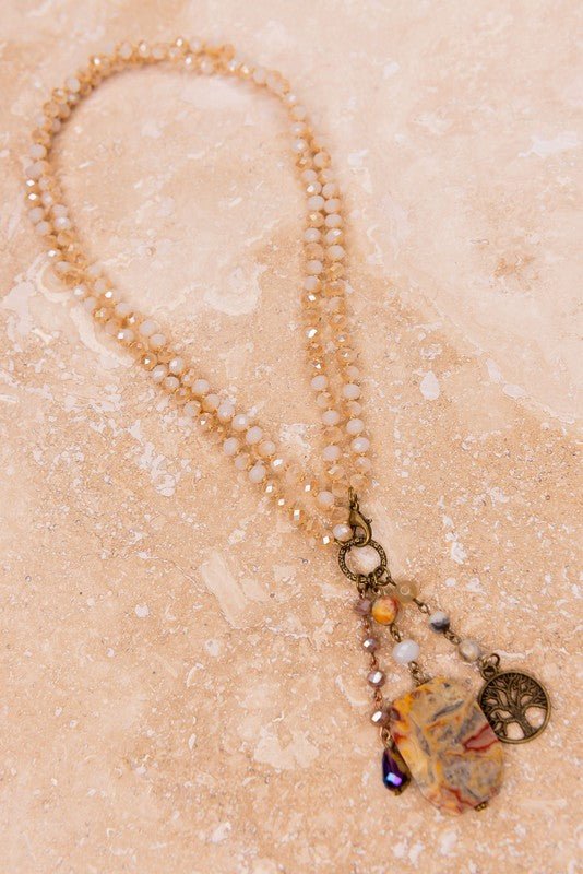 The Lily Necklace - Roaming Gypsy Boutique