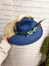 The Royal Turquoise Wide Brim - Roaming Gypsy Boutique