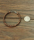 True Turq 6mm Copper Navajo Bead Hoop Earrings - Roaming Gypsy Boutique