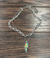 True Turq Bolt Gemstone Necklace - Roaming Gypsy Boutique