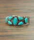 True Turq Multi Stone Cuff Bracelet - Roaming Gypsy Boutique