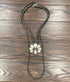 True Turq Squash Naja White Necklace - Roaming Gypsy Boutique