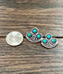 True Turq Stud Earrings 2 - Roaming Gypsy Boutique