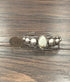 True Turq White Stone Cuff Bracelet - Roaming Gypsy Boutique