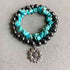 Turquoise Alloy Bracelet - Roaming Gypsy Boutique