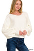 Whiteout Wander Sweater - Roaming Gypsy Boutique