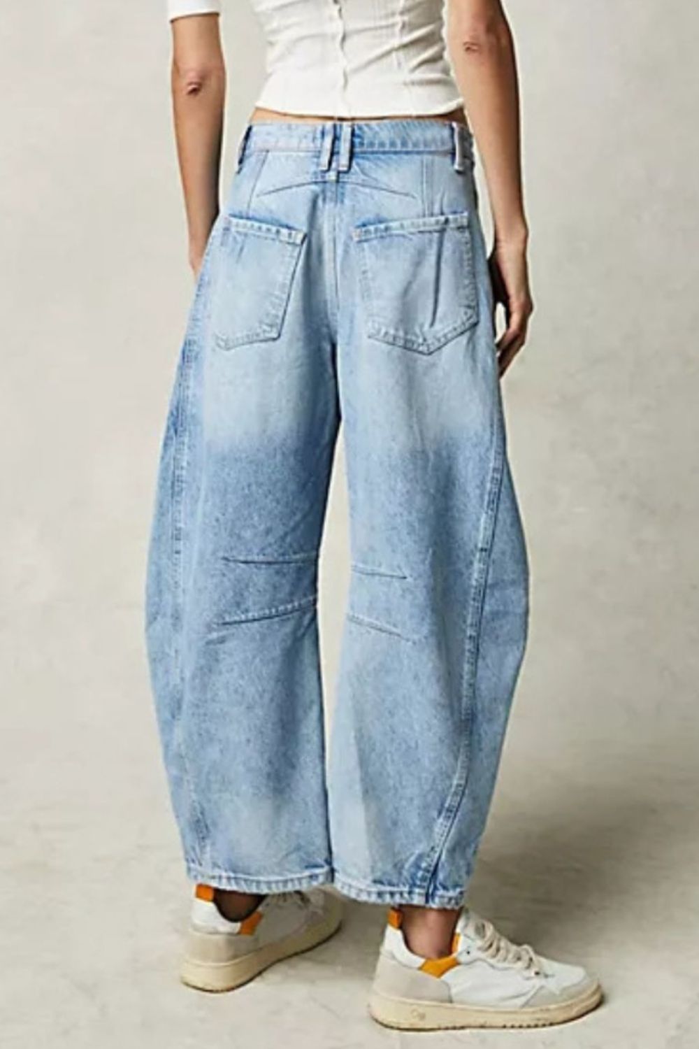 Wide Leg Jeans with Pockets - Roaming Gypsy Boutique