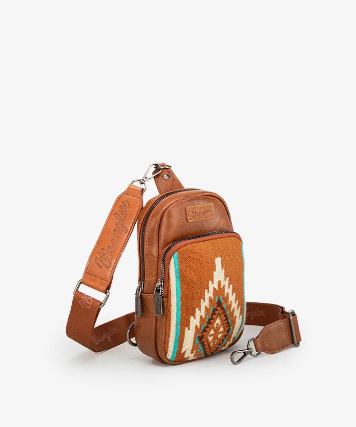 Wrangler Aztec Knitted Sling - Roaming Gypsy Boutique