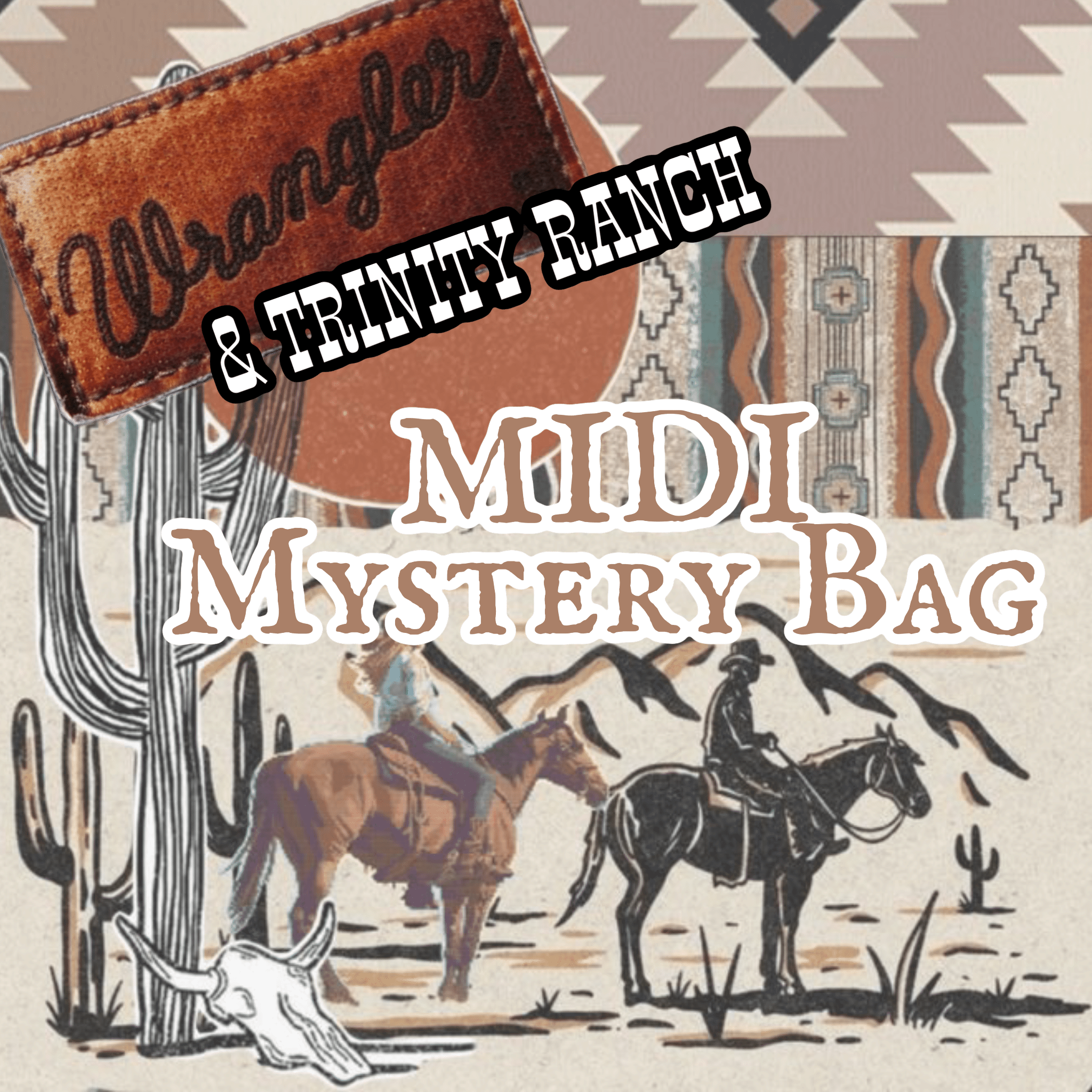 Wrangler Mystery Midi Size Bags - Roaming Gypsy Boutique