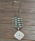 Mega Concho True Turq Necklace